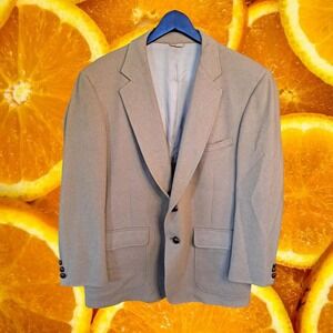 Brookford‎ Blazer Tan Camel Hair Blend